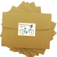 kartpostal - Mavi Bisiklet