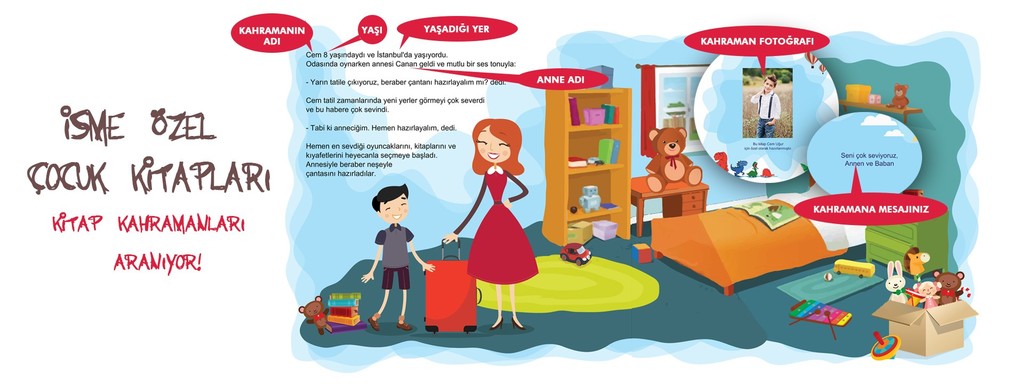 Kişiye Özel Çocuk Kitapları