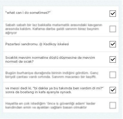 En iyi tweetlerim kitabı