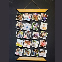 Ahşap İpli Fotoğraf Çerçevesi