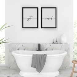 3 Çerçeveli Tablo Seti - Get Naked