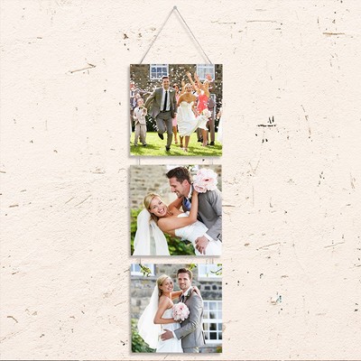 3 lü MDF Foto Tablo