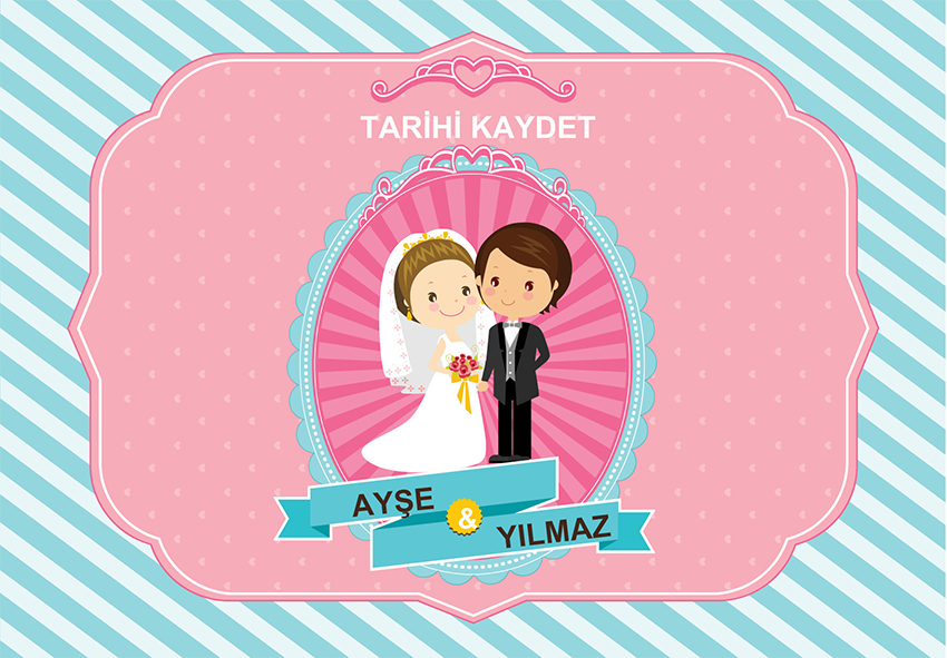 Yurtta Aşk, Cihanda Aşk | Davetiye Tasarla | Davetiye Modelleri