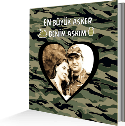 O Şimdi Asker | Askere Hediye | FotoKitap | Fotoğraf Albümü | Asker Sevgiliye