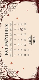 Takvimi İşaretleyin