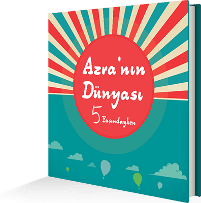 Benim Dünyam | Çocuk Hatıra Kitabı | Anı Kitabı | Çocuk Fotoğraf Albümü