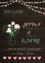 Siyah Temalı Evleniyoruz