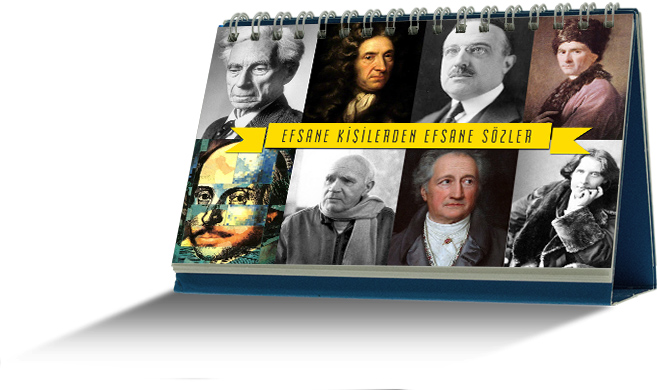 Efsane Sözler | Kişiye Özel Masa Takvimi