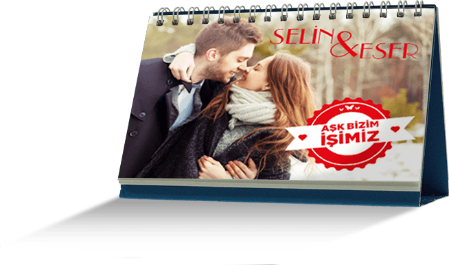 Aşk Bizim İşimiz | Yıldönümü Hediyesi Takvim